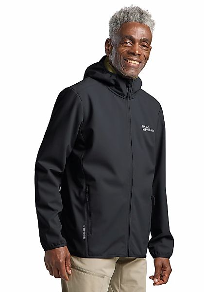 Jack Wolfskin Softshelljacke "BORNBERG HOODY M", mit Kapuze günstig online kaufen