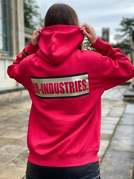 KR-Industries Kapuzensweatshirt Hoodie Red Korundum günstig online kaufen