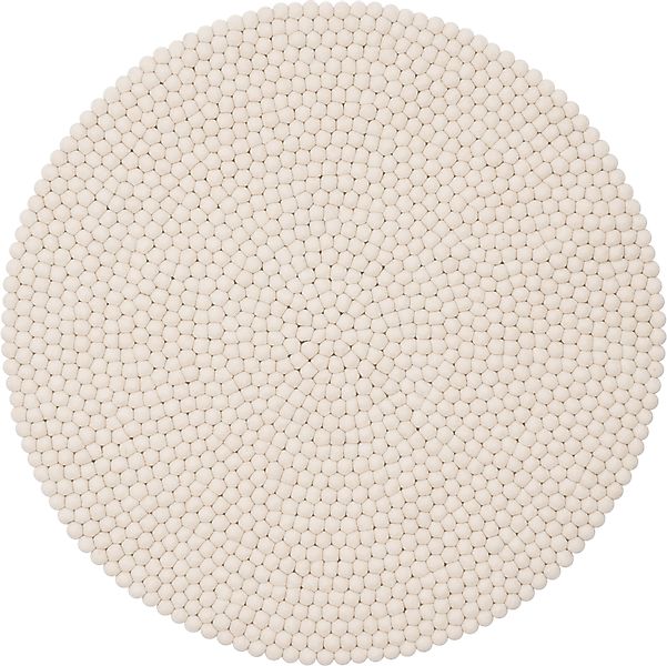 myfelt Wollteppich Linéa Filzkugelteppich, 100% reine günstig online kaufen