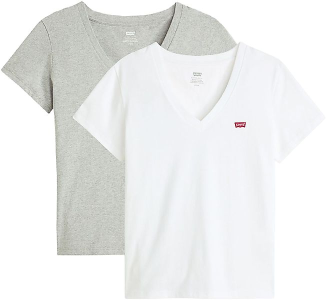 Levi's® T-Shirt VNECK TEE 2 PACK günstig online kaufen