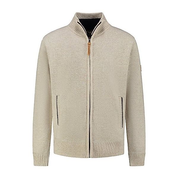 MGO Strickjacke MGO Pine Cardigan Men Beige XL günstig online kaufen