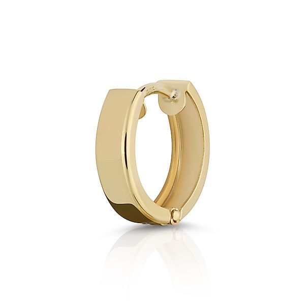 NKlaus Klappcreolen Einzel 585 Gelbgold Klappcreolen günstig online kaufen