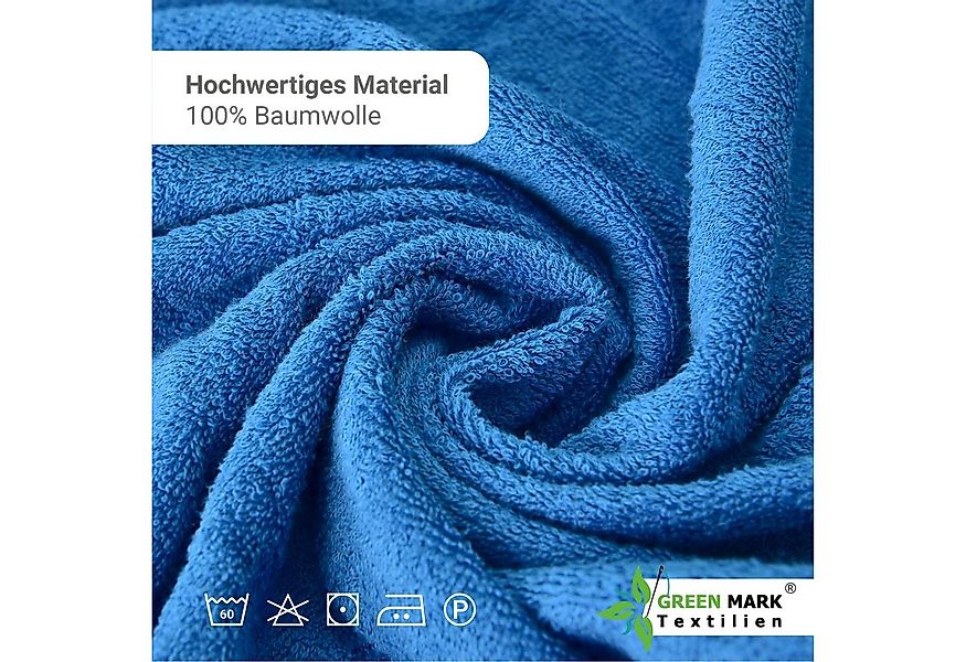 NatureMark Handtücher Handtuch 400gsm 50 X 100 CM (8er-Set), 100% Baumwolle günstig online kaufen