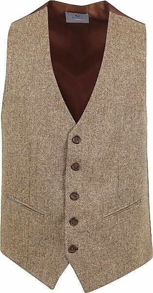 Suitable Weste Tweed Beige - Größe 50 günstig online kaufen