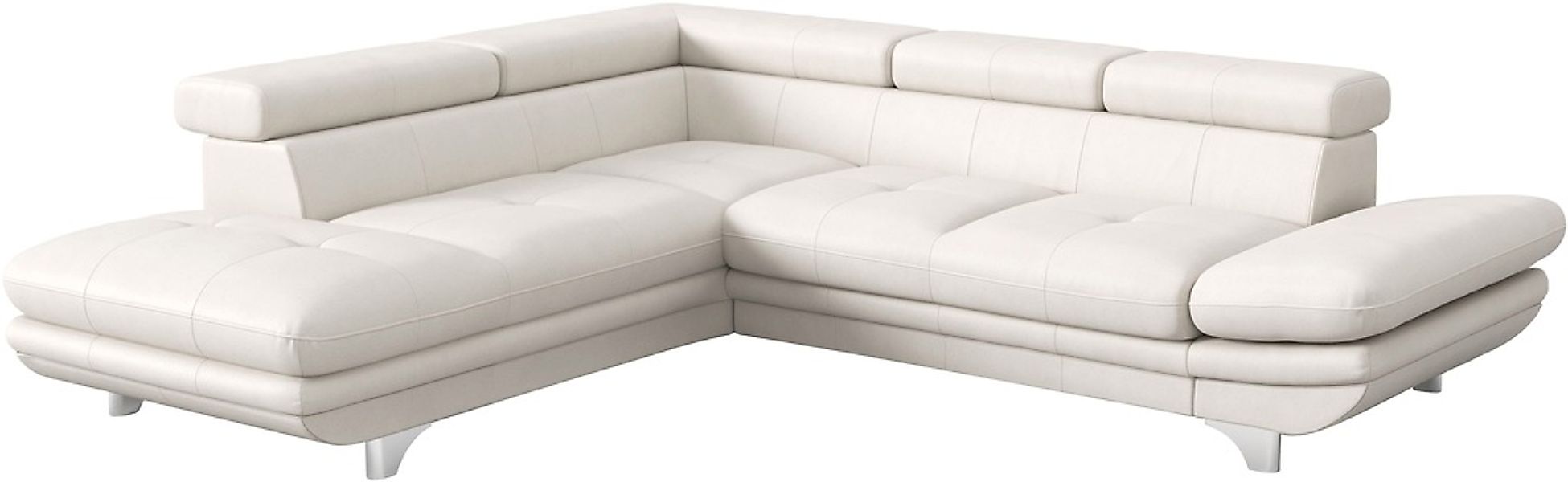 COTTA Ecksofa »Enterprise L-Form«, mit Arm- & Kopfteilverstellung, wahlweis günstig online kaufen