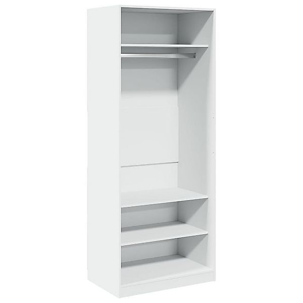 vidaXL Kleiderschrank Kleiderschrank Weiß 80x50x200 cm Holzwerkstoff (1-St) günstig online kaufen