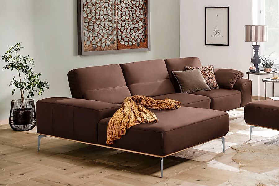 W.SCHILLIG Ecksofa "run, Designsofa mit tollem Sitzkomfort, bequem, L-Form" günstig online kaufen