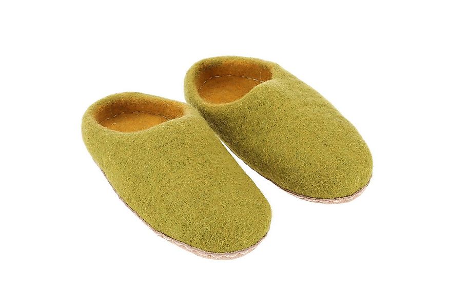 Guru-Shop Haussocken Filzpantoffeln, handgefertigte Filz Hausschuhe,.. günstig online kaufen