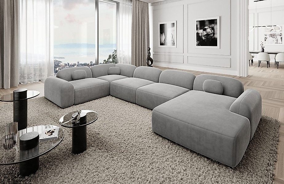 Sofa Dreams Wohnlandschaft Stoff Sofa Polstersofa günstig online kaufen
