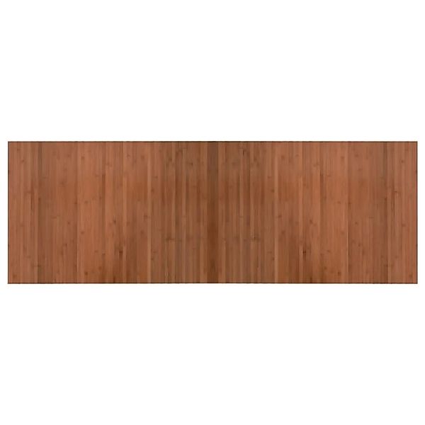 vidaXL Teppich Rechteckig Braun 70x200 cm Bambus 376746 günstig online kaufen