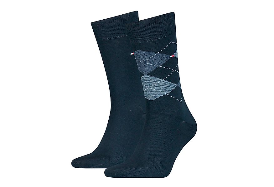 Tommy Hilfiger Socken TH MEN SOCK CHECK 2P (2-Paar, 2 Paar) mit klassischem günstig online kaufen