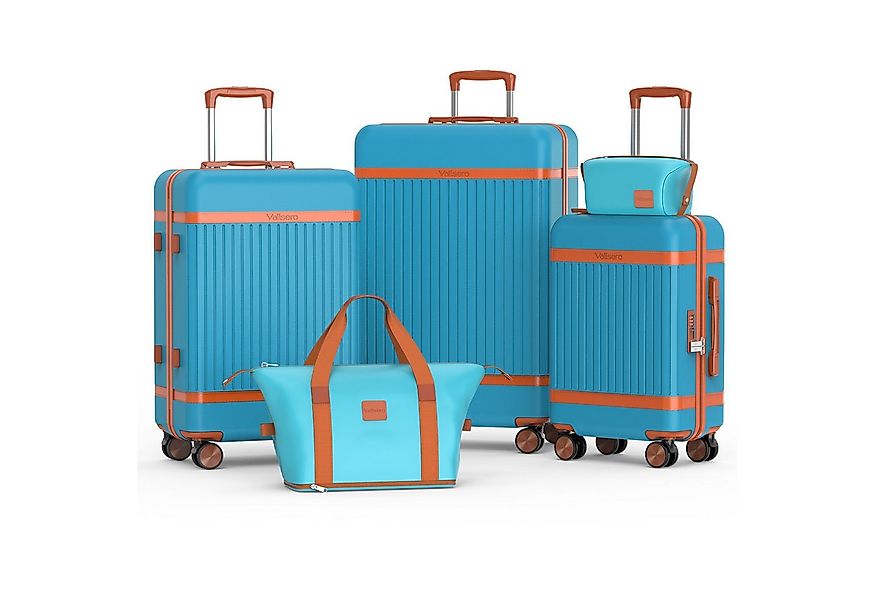 VALLSERO Trolleyset Hartschalen-Koffer set (M, L,XL) Rollkoffer, Reisekoffe günstig online kaufen