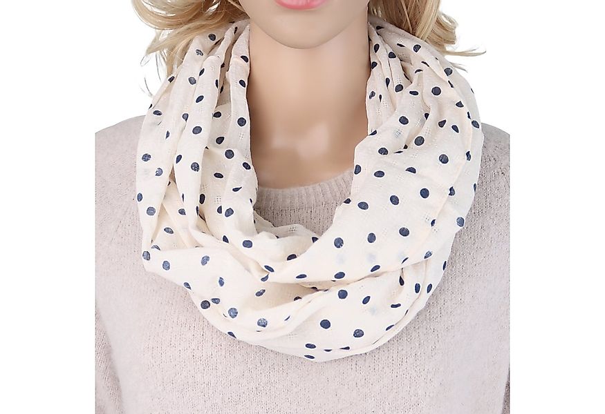 MIRROSI Loop Damen Schal mit Paisley Punkte Weich aus 100% Baumwolle, (ca. günstig online kaufen