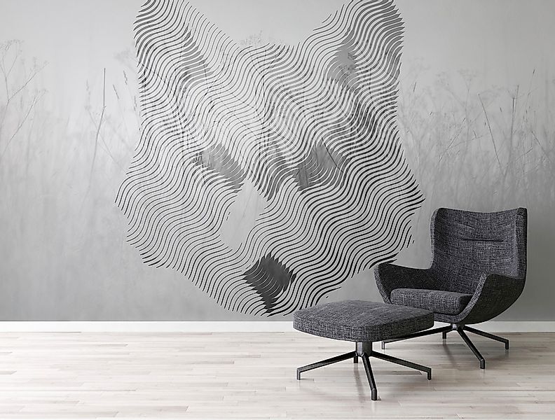 Architects Paper Fototapete »Atelier 47 Fox Graphic 2« abstrakt glatt Vlies günstig online kaufen