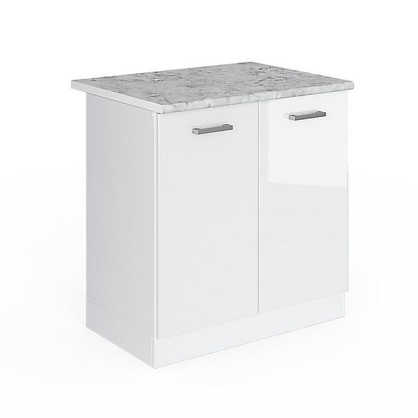Vicco Spülenunterschrank R-Line Küchenunterschrank für die Spüle Weiß Hochg günstig online kaufen
