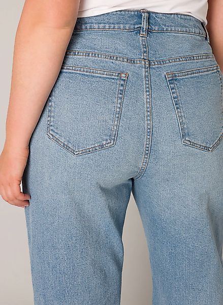 Base Level Curvy Weite Jeans, in großen Größen günstig online kaufen