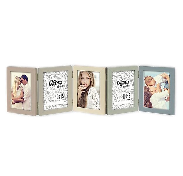 matches21 HOME & HOBBY Bilderrahmen Klapprahmen Holz Bilderrahmen rechtecki günstig online kaufen