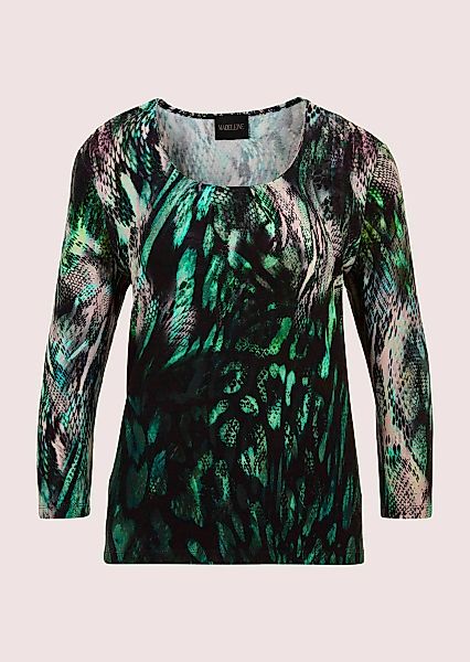 MADELEINE Langarmshirt "Blusenshirt Elegantes Shirt mit All-Over-Print" günstig online kaufen