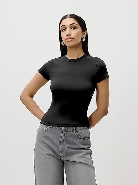 LeGer T-Shirt Ria, LeGer by Lena Gercke schlicht, slim fit günstig online kaufen