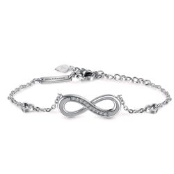 Kim Johanson Armband Infinity aus Edelstahl günstig online kaufen