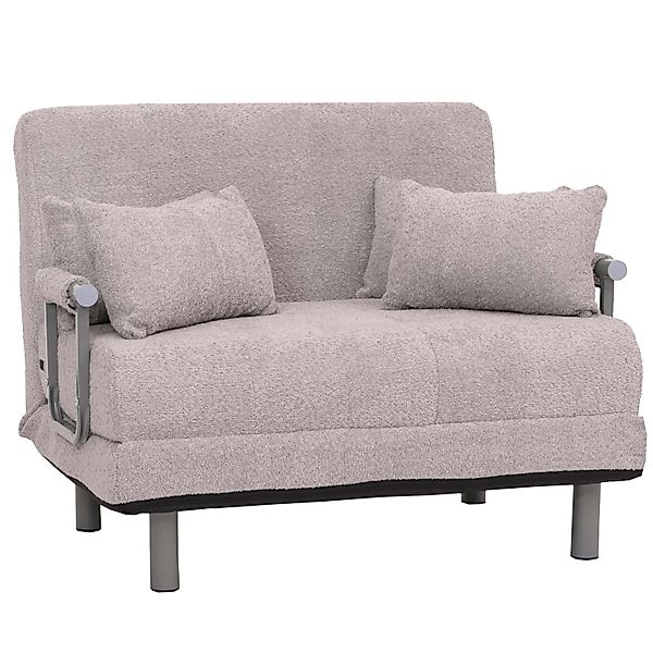 MCW Schlafsessel K29 Stoff Boucle 500g/m² Grau günstig online kaufen