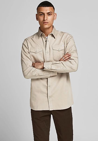 Jack & Jones Herren Jeanshemd JJESHERIDAN SHIRT L/S günstig online kaufen