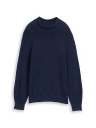 TOM TAILOR Rundhalspullover Warm und kuschelig günstig online kaufen