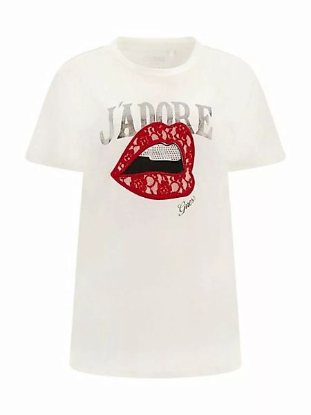 Guess T-Shirt Damen T-Shirt J'ADORE EASY TEE (1-tlg) günstig online kaufen