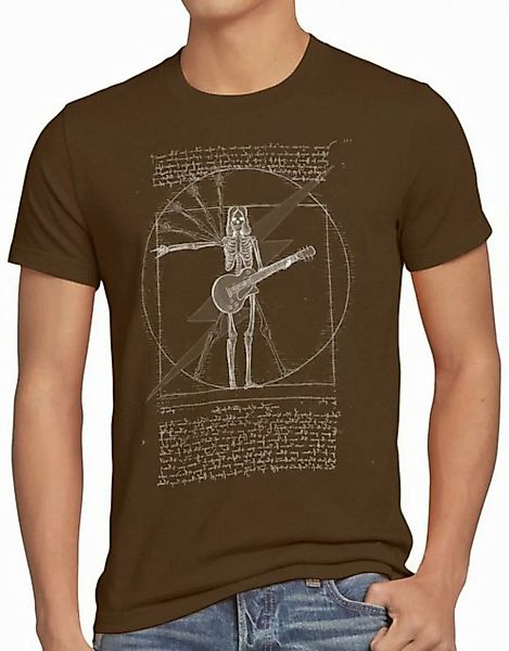 style3 T-Shirt DaVinci Rock musik festival vitruvianischer mensch günstig online kaufen