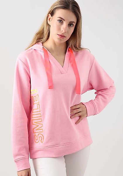 Zwillingsherz Sweatshirt Smile mit breiten Bändern, günstig online kaufen