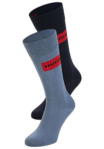 HUGO Socken RED LABEL (2-Paar) mittelhoch, verstärkte Fersen- und Zehenbere günstig online kaufen