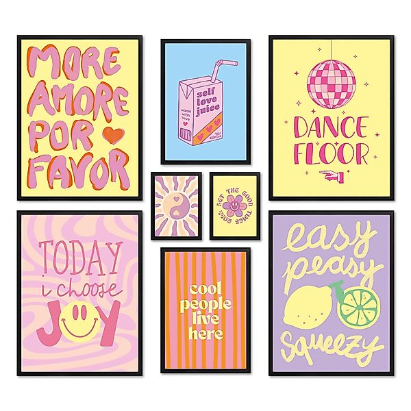 ARTFAVES Bilder-Collage Poster Set - Fancy günstig online kaufen