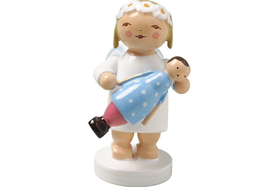 Wendt & Kühn Weihnachtsfigur Margeritenengel mit Puppe 634/30/2 günstig online kaufen
