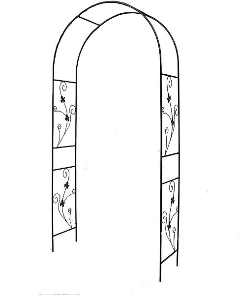 Defactoshop Rosenbogen Rosenbogen Rosensäule Gartenbogen Rankgitter günstig online kaufen