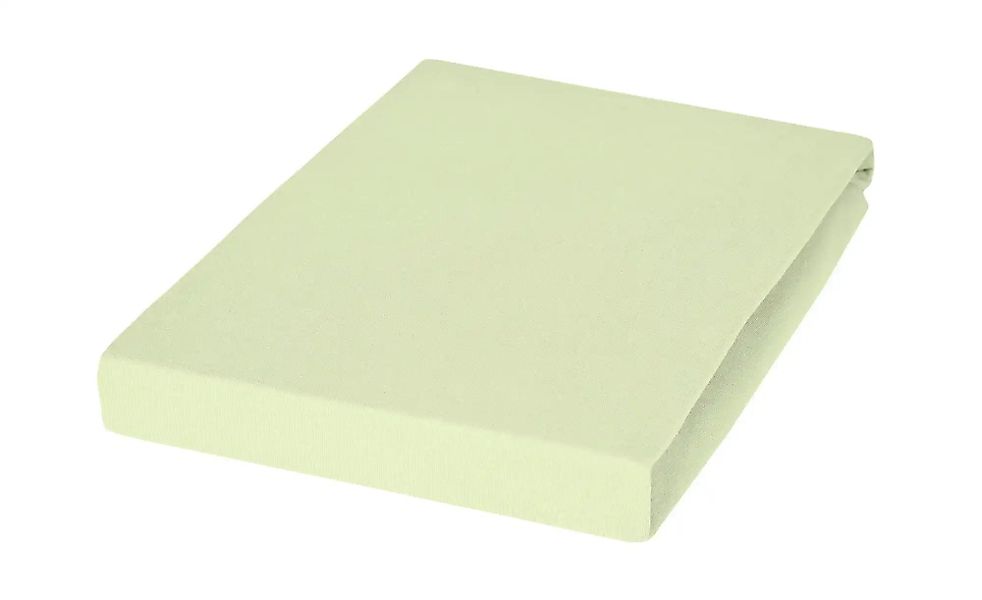 Janine Janine Spannbetttuch Elastic-Jersey 5002 limone (06) Größe:  150x200 günstig online kaufen