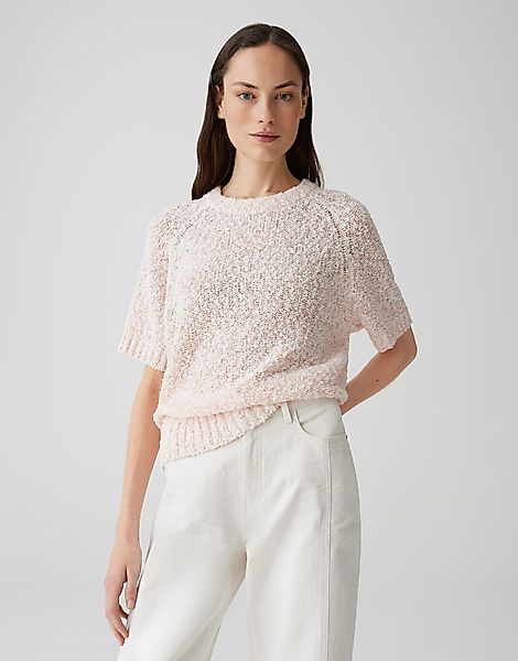 OPUS Strickpullover PAGUS in Bouclé Optik günstig online kaufen
