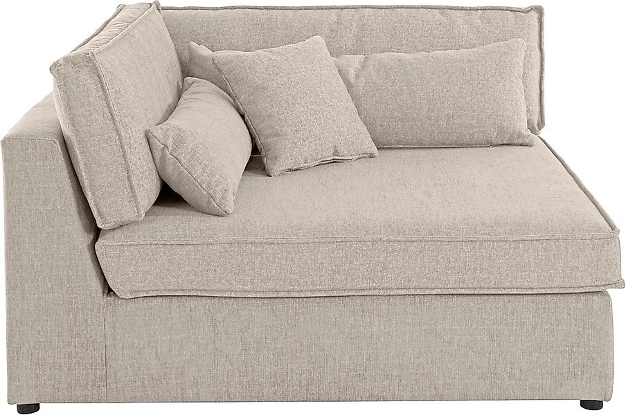 RAUM.ID Sofa-Eckelement "Enid", Teil eines Modulsofas, fester Sitzkomfort, günstig online kaufen