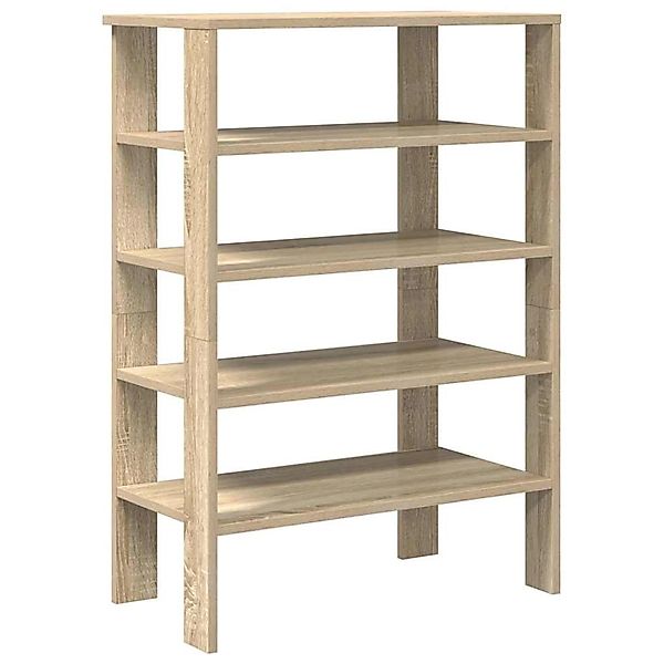 vidaXL Schuhregal Sonoma-Eiche 61x32x87,5 cm Holzwerkstoff 859853 günstig online kaufen