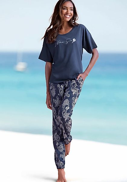 Vivance Dreams Pyjama, 2 Stk. Allover-Druck günstig online kaufen