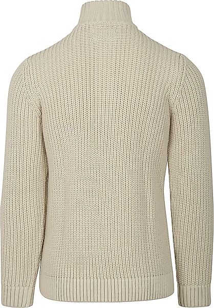 Superdry Half Zip Pullover Jacob Cable Ecru - Größe XXL günstig online kaufen