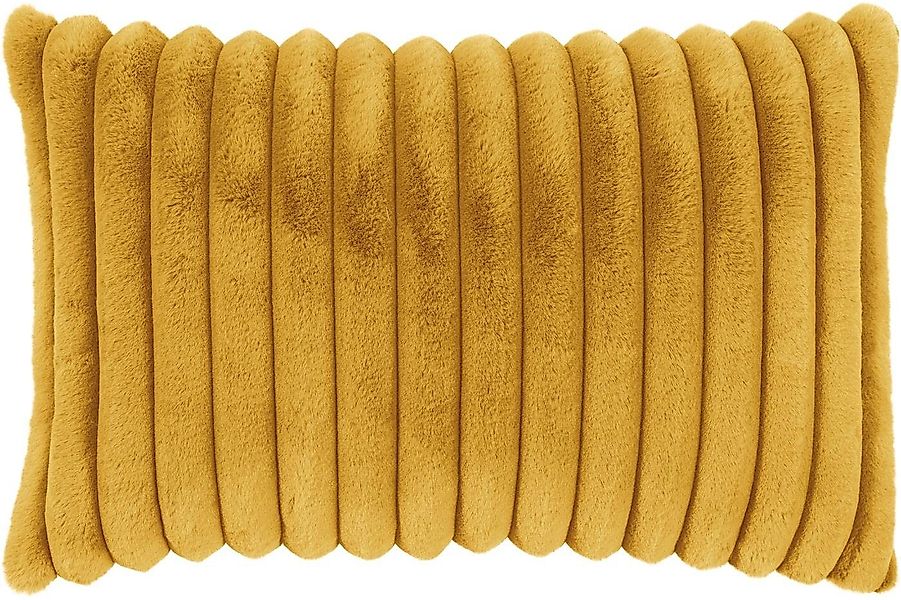Magma Heimtex Kissenbezug Fellimitat dicke Streifen günstig online kaufen