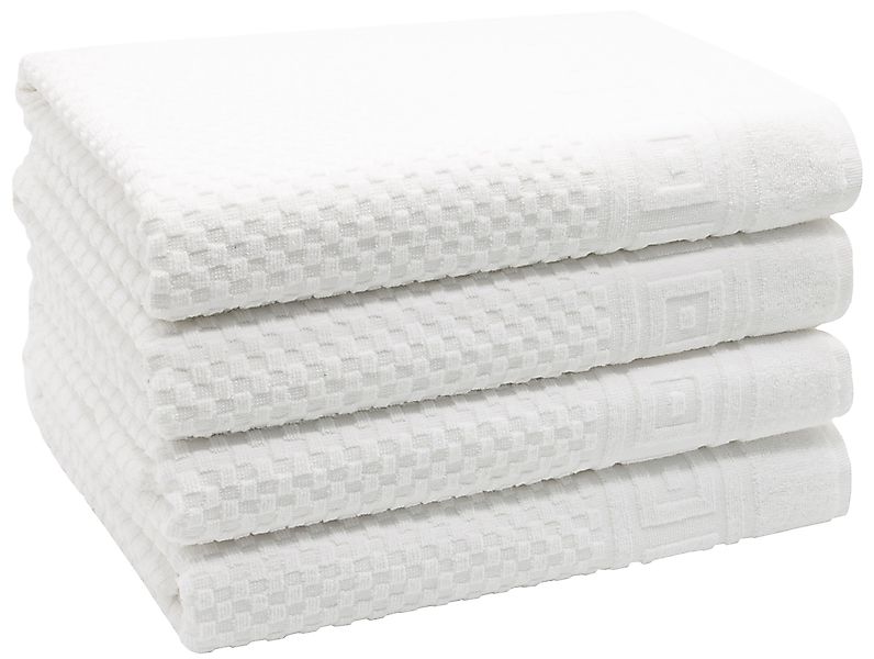 ZOLLNER Duschtücher, Frottier (4-St), 70 x günstig online kaufen