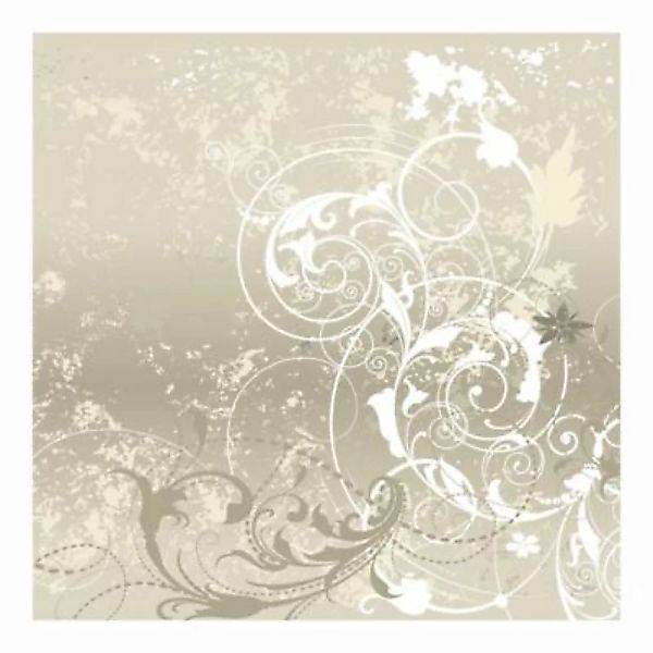 Bilderwelten Mustertapete Perlmutt Ornament Design creme Gr. 288 x 190 günstig online kaufen