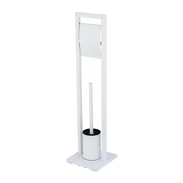 WENKO Stand WC-Garnitur Mengara Weiß günstig online kaufen
