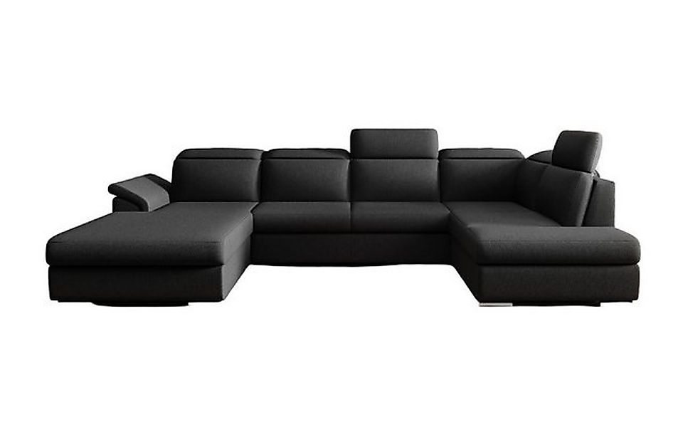 Luxusbetten24 Schlafsofa Designer Sofa Emiliano, mit Schlaf- und Klappfunkt günstig online kaufen