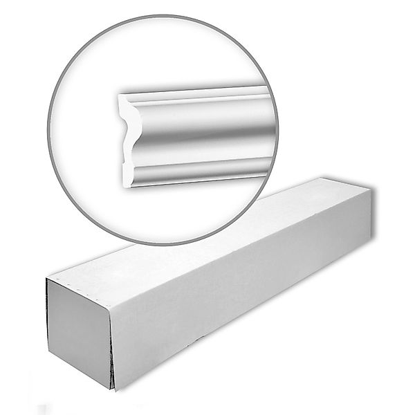 PROFHOME 651302 Wand- und Friesleisten 1 Karton Set mit 24 Zierleisten 48 m günstig online kaufen