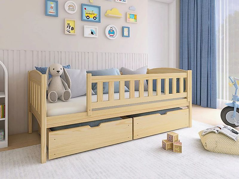 MIRJAN24 Kinderbett Gucio 90 (mit zwei Bettschubladen), Lattenrost Flex, 20 günstig online kaufen