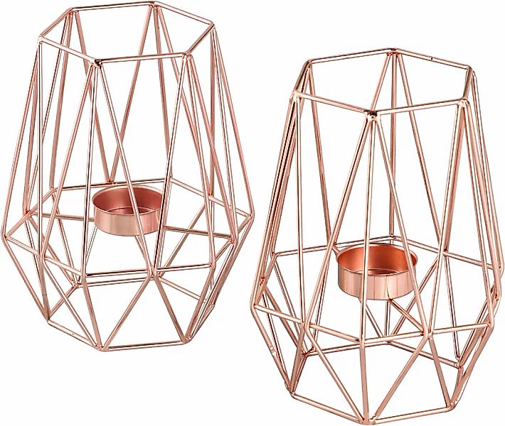 ECHTWERK Teelichthalter "Vintage Big, Weihnachtsdeko", (Set, 2 St.), modern günstig online kaufen