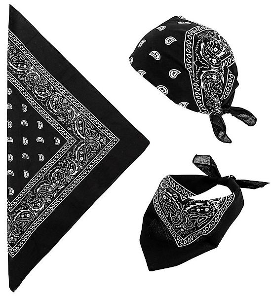 Widmann S.r.l. Kostüm Bandana Halstuch zum Cowboy Kostüm - 55 x 55 cm günstig online kaufen