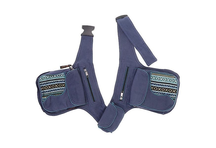 Guru-Shop Gürteltasche Stoff Sidebag, doppelte Gürteltasche, Goa.. günstig online kaufen
